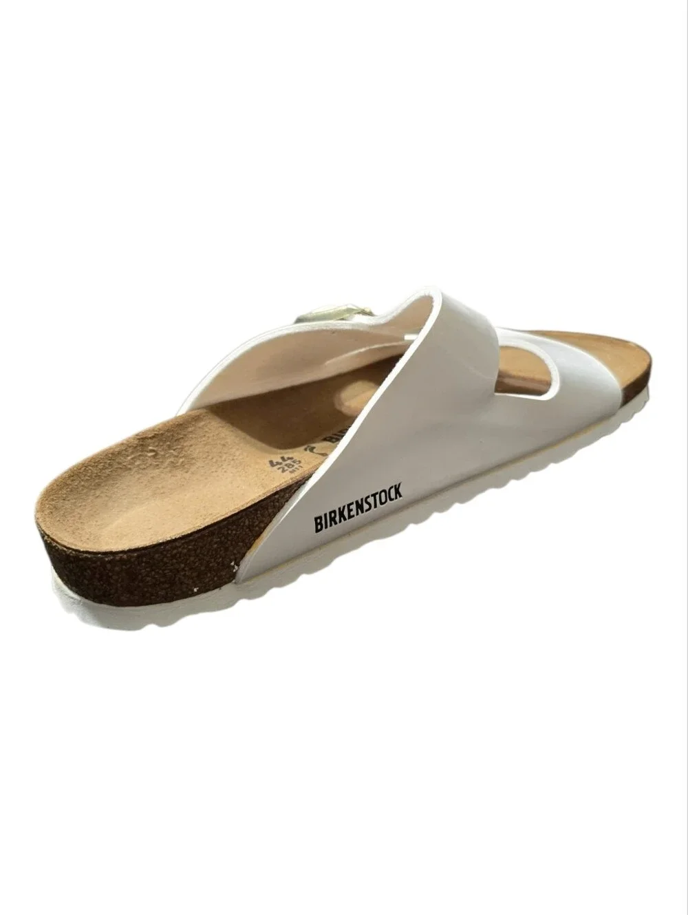 Birkenstock Arizona BS Patent White Sandals